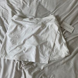 Athleta white skirt/skort